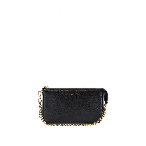 마이클 코어스 Michael Kors Jet Set black wristlet purse