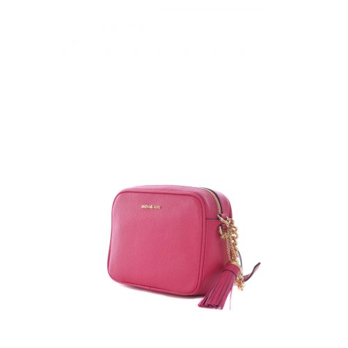 마이클 코어스 Michael Kors Ginny fuchsia leather camera bag