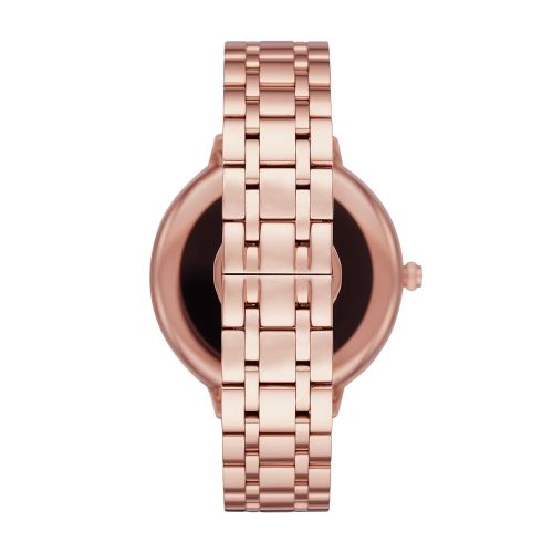 마이클 코어스 Michael Kors Kate Spade New York Scallop Touchscreen Smartwatch, Rose Gold-tone Stainless Steel Bracelet, 42mm, KST2005