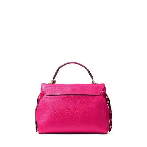 마이클 코어스 Michael Michael Kors MICHAEL Michael Kors Bristol Medium Leather Satchel Bag - Ultra Pink