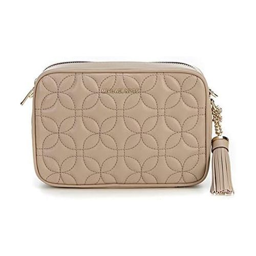 마이클 코어스 MICHAEL Michael Kors Medium Camera Cross-Body Bag, Truffle