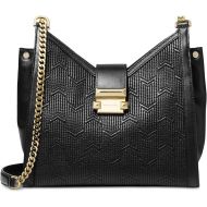 Michael Michael Kors Whitney Quilted Leather Chain Shoulder Tote, Black