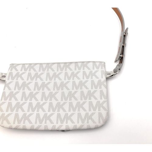 마이클 코어스 Michael Kors Fanny Pack, Grey/Silver/White, Medium