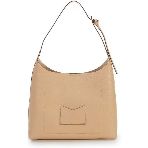 마이클 코어스 MICHAEL Michael Kors Junie Medium Leather Shoulder Bag - Butternut