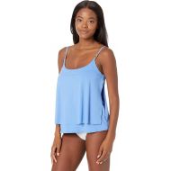 Michael Kors Iconic Solids Double Layer Tankini Top