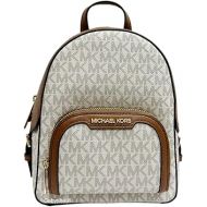 Michael Kors Jaycee XS Mini Convertible Backpack MK Signature Crossbody (Vanilla)