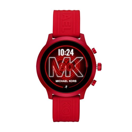마이클 코어스 Michael Kors Access Gen 4 MKGO Smartwatch- Lightweight Touchscreen Powered with Wear OS by Google with Heart Rate, GPS, NFC, and Smartphone Notifications