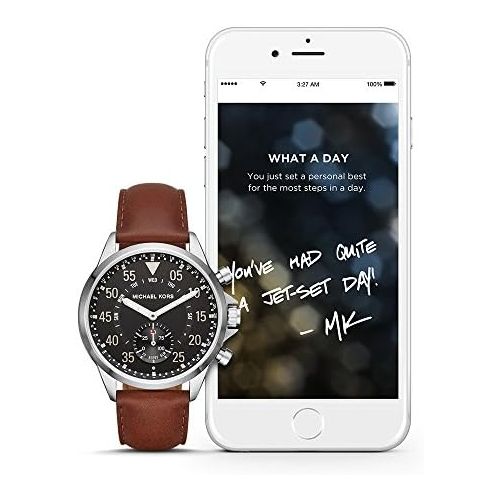 마이클 코어스 Michael Kors Gage Stainless Steel Hybrid Smart Watch