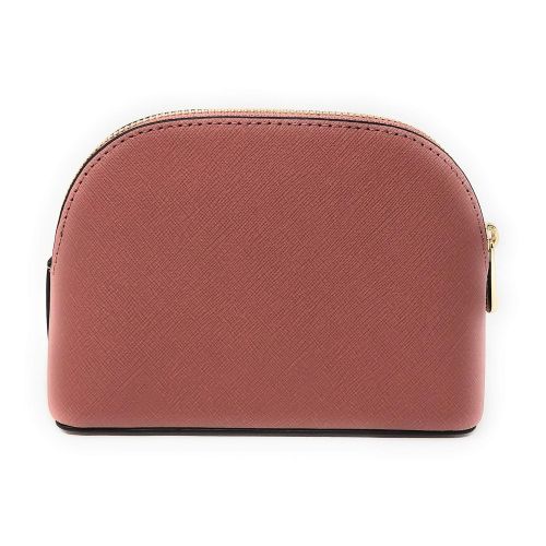 마이클 코어스 Michael Kors Jet Set Travel Saffiano Leather Lace Cosmetic Travel Pouch in Rose