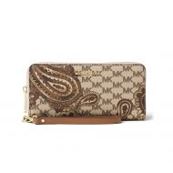 Michael Michael Kors MICHAEL Michael Kors KORS STUDIO Paisley Jet Set Travel Continental Wallet Luggage