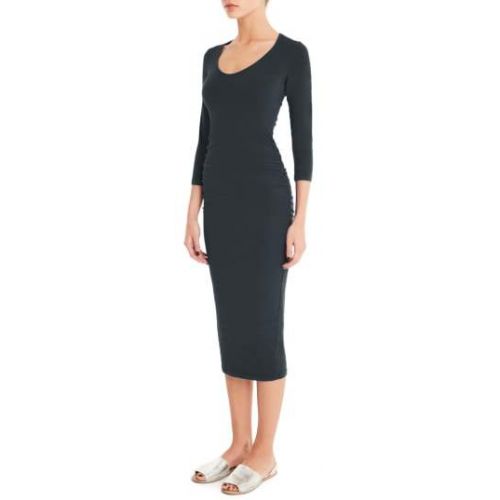  Michael Stars Ruched Midi Dress