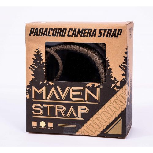  Michael The Maven Maven Paracord Camera Strap for Canon Nikon Sony Panasonic Cameras (Skinny, Coyote Tan)