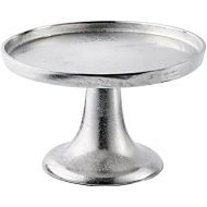 Besuchen Sie den MichaelNoll-Store MichaelNoll Dekoteller Schale Servierplatte Aluminium Silber M 26,5 cm