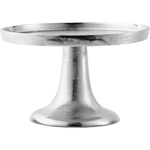  Besuchen Sie den MichaelNoll-Store MichaelNoll Dekoteller Schale Servierplatte Aluminium Silber M 26,5 cm