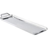 Michael Noll Tray Serving Tray Aluminium Silver Polished XL 64 cm