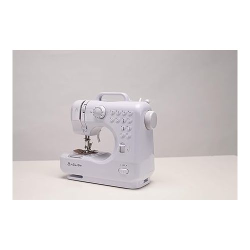  Michley LSS-505+ Desktop 12-Stitch Sewing Machine, White