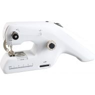 SewSimple Portable Handheld Sewing Machine with Two-Thread lockstitch, 9.4-inches by 2.3-inches by 3.9-inches, White