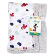 Mickey Blanket New! Mickey Mouse Soft Mink/Sherpa Baby Blanket. Navy, Red & Grey. 30 inch x 30 inch