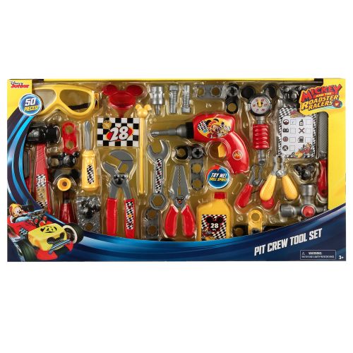  Mickey Mouse Mickey and the Roadster Racers Pit Crew Tool Set - 50 Pieces