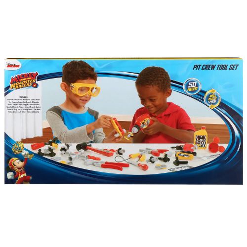  Mickey Mouse Mickey and the Roadster Racers Pit Crew Tool Set - 50 Pieces