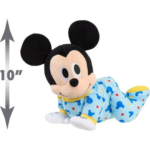  Mickey Mouse Disney Baby Musical Crawling Pals Plush, Mickey, by Just Play