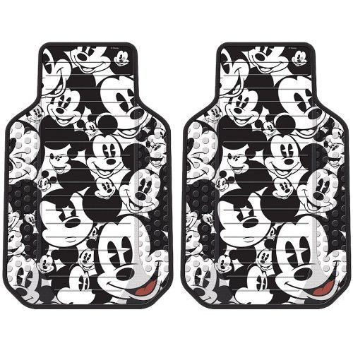  Mickey Mouse Classic Expressions Faces Front Seat Car Truck SUV PlastiClear Floor Mats