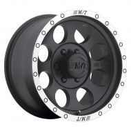 Mickey Thompson Classic Baja Lock Matte Black Wheel with Machined Finish (17x9/6x135mm) 0 millimeters offset