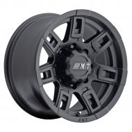 Mickey Thompson Sidebiter II Wheel with Satin Black Finish (15x8/6x5.5) -22 millimeters offset