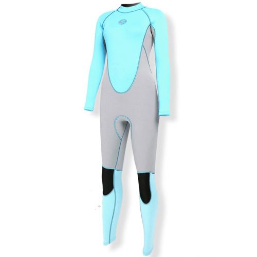  Micosuza Women Full Body Wetsuits Premium 3mm Neoprene UV Protection Back Zip Diving Snorkeling Surfing Swimming Fullsuit Jumpsuit