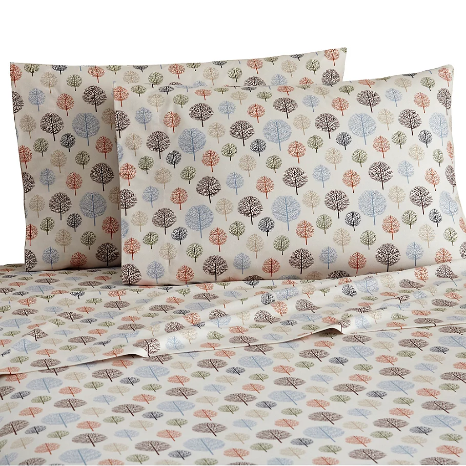  Micro Flannel Printed Sheet Set