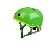 Micro Kickboard Micro Green Helmet with Yellow Trim - Small (48-53cm)