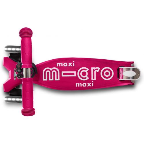  Micro Kickboard - Maxi Deluxe LED 3-Wheeled, Lean-to-Steer, Swiss-Designed Micro Scooter for Kids with LED Light-up Wheels, Ages 5-12