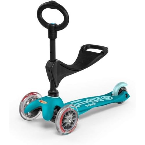  Micro Kickboard - Mini 3in1 Deluxe 3-Stage Ride-on Micro Scooter Toddler Toys for Ages 12 Months to 5 Years