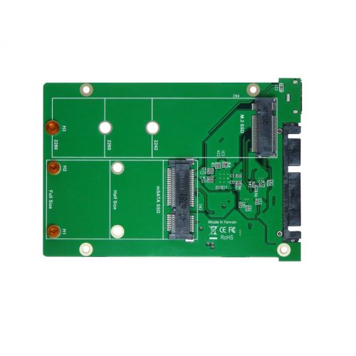  Micro SATA Cables USB 3.1 Micro B and SATA III to mSATA and M.2 SSD Adapter