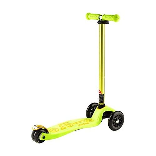  Micro Scooters Maxi Micro 3Rad Kick Scooter gelb T Bar Griff fuer Madchen Jungen Kinder