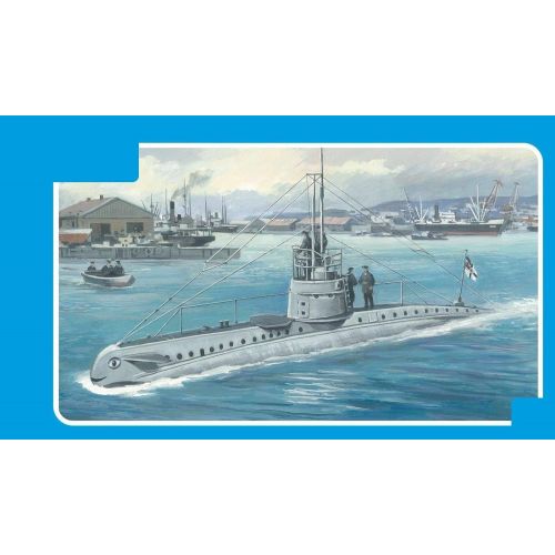  Micro-Mir PLASTIC MODEL BUILDING KIT GERMAN TYPE UB-1 SUBMARINE 1144 MICRO-MIR 144-016