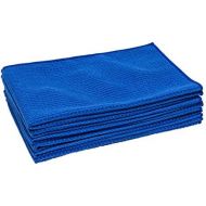 [아마존베스트]Microfiber Wholesale Microfiber Waffle Weave Kitchen and Dish Drying Towels | 16 x 24 in. (6 Pack) | Absorbent, Streak Free, Thick | Blue