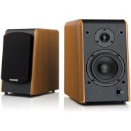 [아마존 핫딜] [아마존핫딜]Microlab Chairman B77BT Active Powered Bookshelf Speakers - Bluetooth Speakers- Heavy Bass - Desktop Speakers - Studio Monitor Speaker - Wooden Enclosure, 4” Sub-Woofer and 0.75” T