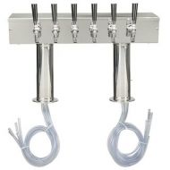 Micromatic DPT36-PL Pro-Line Double Pedistal Conversion Tower - 6 Faucets