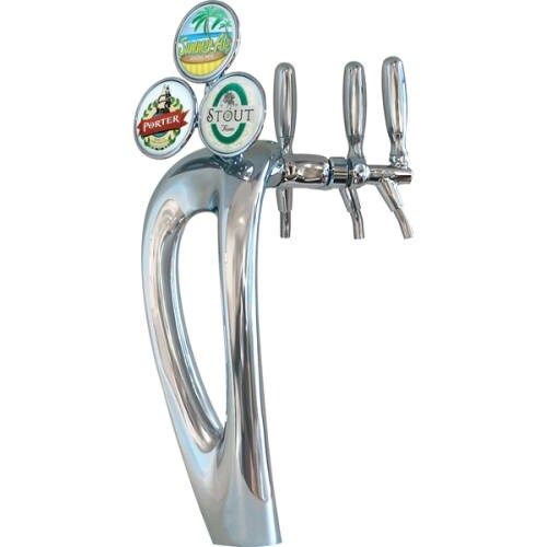  Micromatic 9503-M Mystique Tower with Medallions - 3 Taps