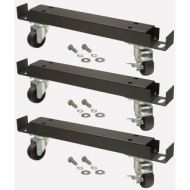 Micromatic CAS-36CH 3 Channel Bars with 6 Casters (Pro-Line) Commercial grade m