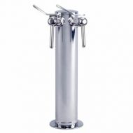 Micromatic D4743DT-W 3 Inch Wide 2 Tap Air Cooled Wine Tower