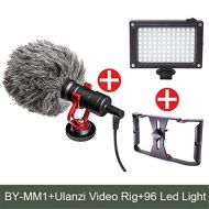 Microphone microphone BY-MM1 Compact On-Camera Video Recording Mic For Canon DSLR Smooth W Video Rig 96 Light