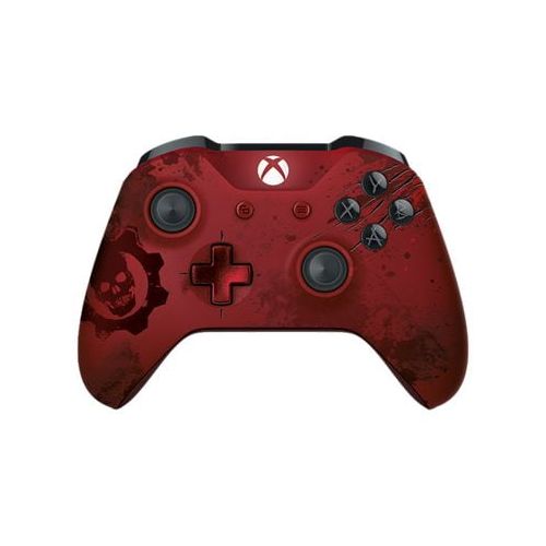  Microsoft Xbox Wireless Controller - Gears of War 4 Crimson Omen Limited Edition - game pad - wireless - Bluetooth - for PC, Microsoft Xbox One, Microsoft Xbox One S