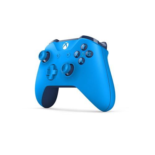  Microsoft Xbox One Bluetooth Wireless Controller, Blue, WL3-00018