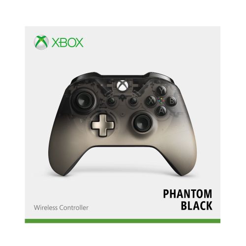  Microsoft Xbox One Wireless Controller, Phantom Black Special Edition, WL3-00100