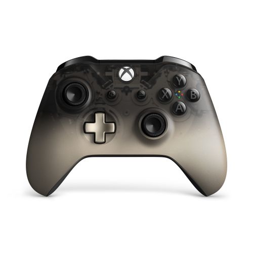  Microsoft Xbox One Wireless Controller, Phantom Black Special Edition, WL3-00100