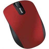 Microsoft Bluetooth Mobile Mouse 3600 - Dark Red. Comfortable Design, Right/Left Hand Use, 4-Way Scroll Wheel, Wireless Bluetooth Mouse for PC/Laptop/Desktop, Works with for Mac/Windows Computers