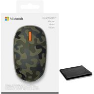 Microsoft Wireless Bluetooth Mouse Comfortable Design for PC/Laptop/Desktop, Right/Left Hand Use, 3-Buttons, Works with Mac/Windows Computers with Cleaning Cloth - Forest Camo