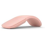 Microsoft ARC Mouse - Soft Pink. Sleek,Ergonomic Design, Ultra Slim and Lightweight, Bluetooth Mouse for PC/Laptop,Desktop Works with Windows/Mac Computers